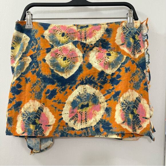 Free People Sweet As Beach Mini Skirt Size 4 - Picture 6 of 9